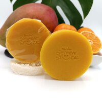 NATURSEIFE MIT SHEABUTTER │ Mango & Mandarine